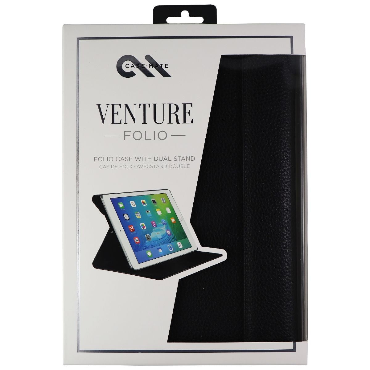 Case-Mate Venture Folio Case & Stand for Apple iPad Pro 11-inch (2018) - Black iPad/Tablet Accessories - Cases, Covers, Keyboard Folios Case-Mate - Simple Cell Bulk Wholesale Pricing - USA Seller