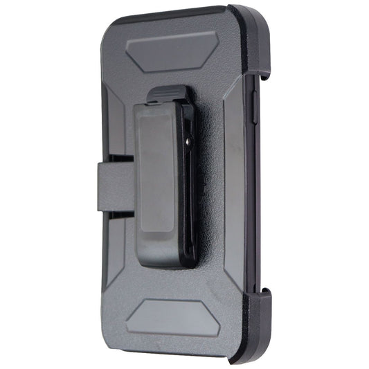 Emerge Ultra Force Series Hard Case & Holster for Apple iPhone XR - Matte Black Cell Phone - Cases, Covers & Skins Emerge - Simple Cell Bulk Wholesale Pricing - USA Seller