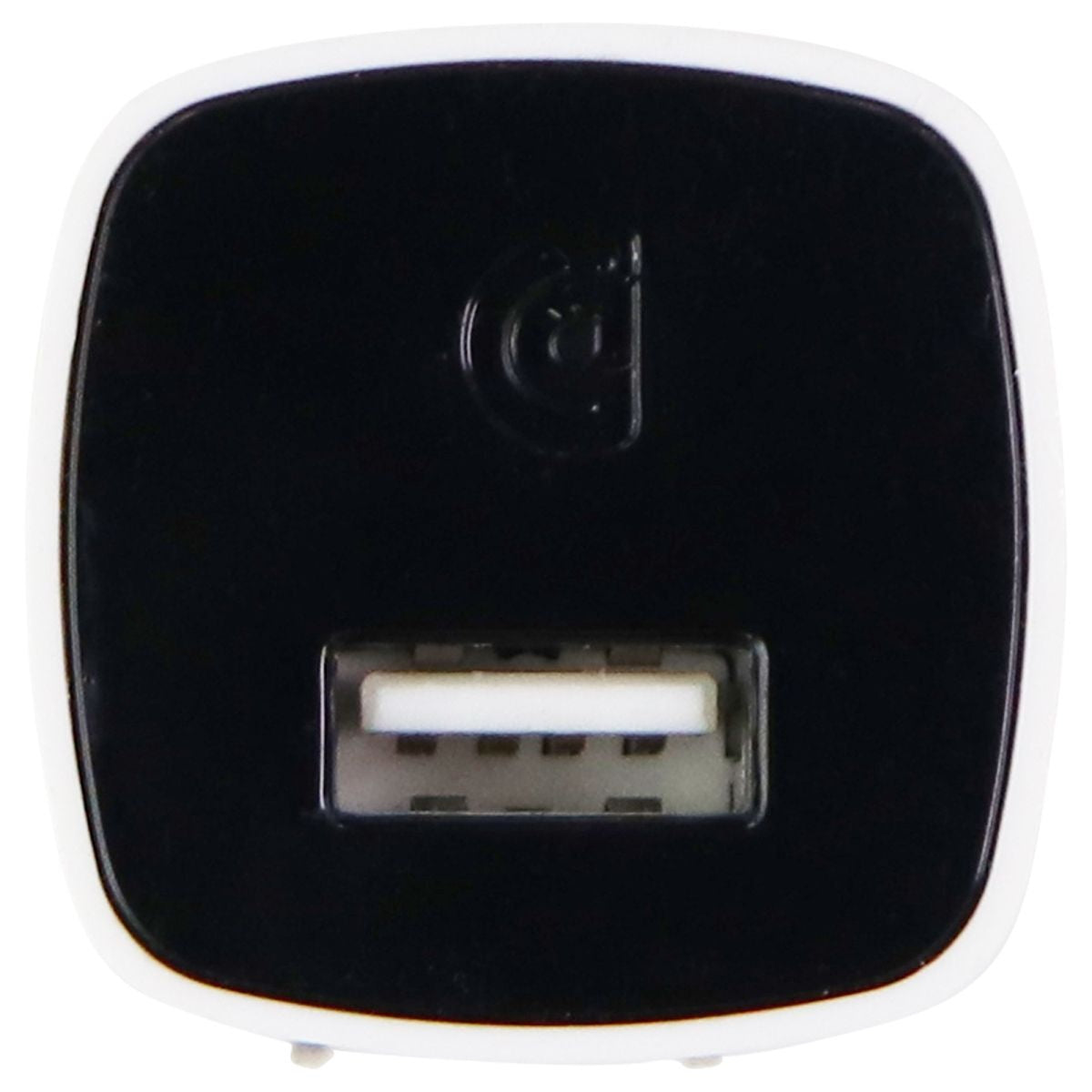 Griffin 12-Watt (5V/2.4A) PowerBlock Wall Charger Single USB Adapter - White/Blk Cell Phone - Chargers & Cradles Griffin - Simple Cell Bulk Wholesale Pricing - USA Seller