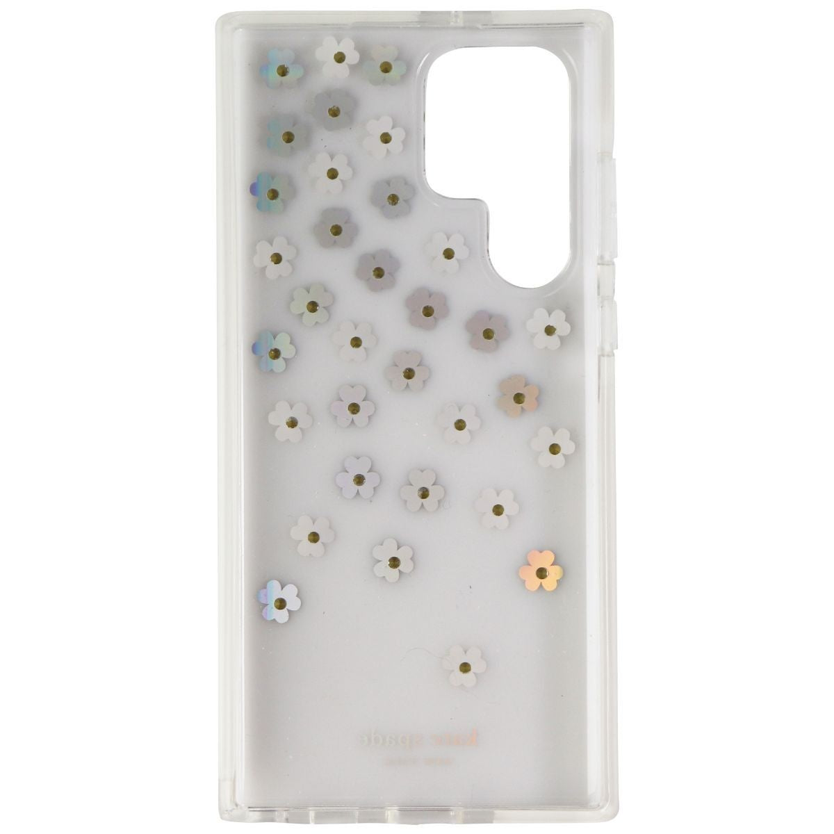 Kate Spade Hardshell Case for Samsung Galaxy S22 Ultra - Scattered Flowers Cell Phone - Cases, Covers & Skins Kate Spade - Simple Cell Bulk Wholesale Pricing - USA Seller