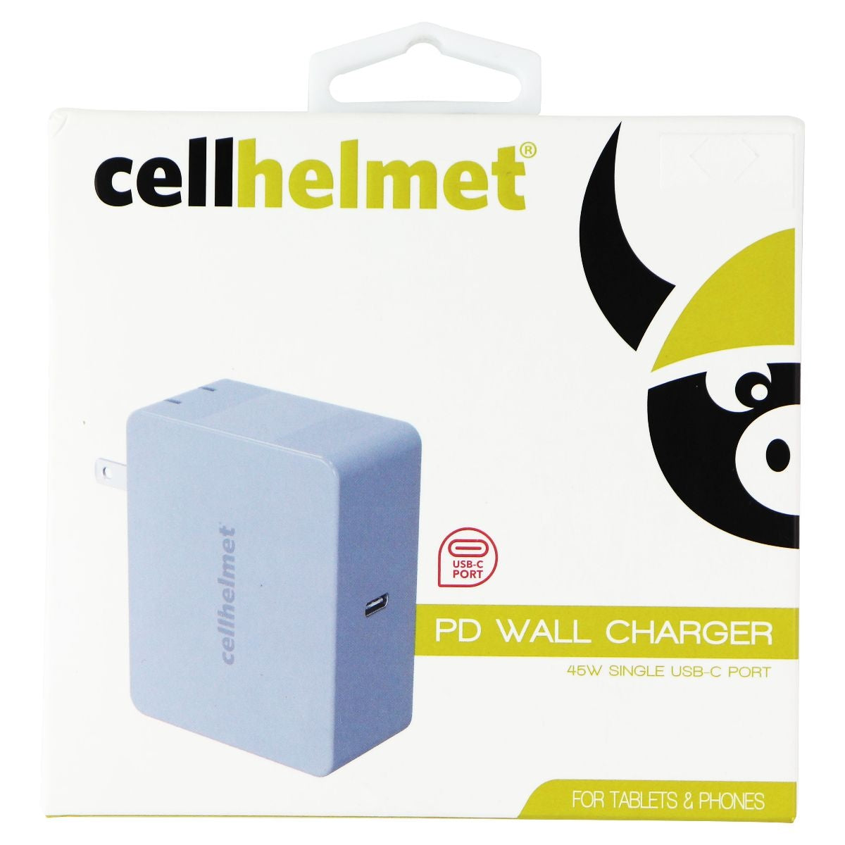 CellHelmet USB-C PD Wall Charger (45W) - Gray Cell Phone - Chargers & Cradles CellHelmet - Simple Cell Bulk Wholesale Pricing - USA Seller
