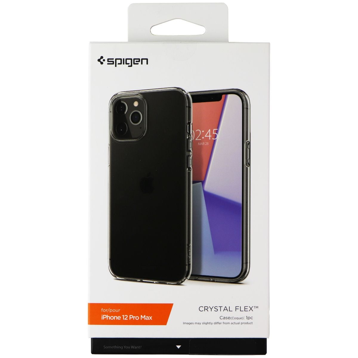 Spigen Crystal Flex Series Phone Case for Apple iPhone 12 Pro Max - Clear Cell Phone - Cases, Covers & Skins Spigen - Simple Cell Bulk Wholesale Pricing - USA Seller