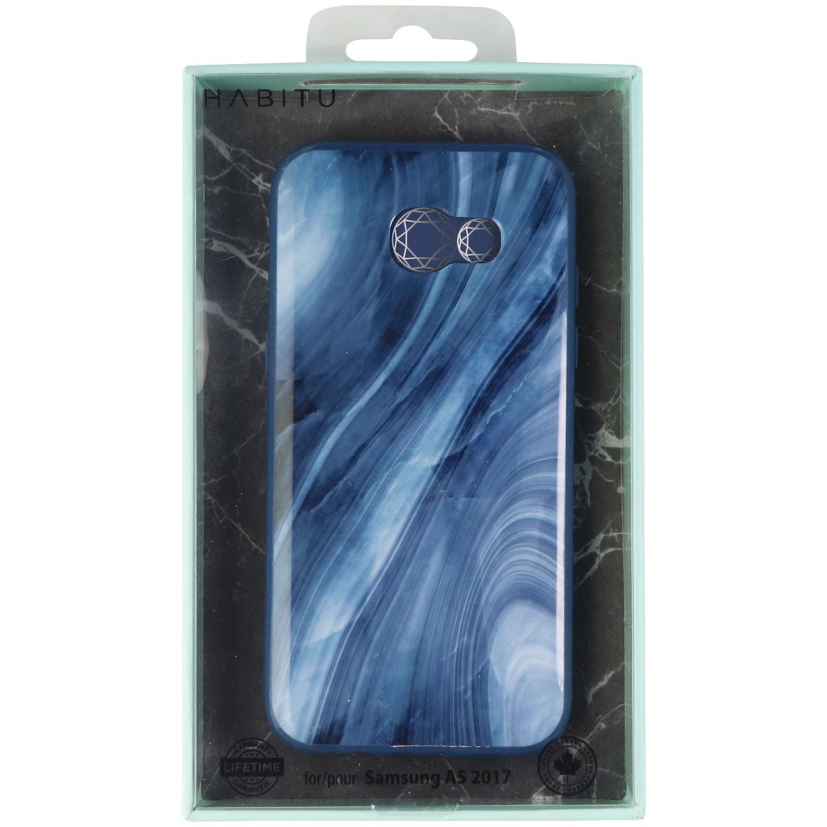 Habitu Slim Shell Case for Samsung Galaxy A5 (2017) - Blue Swirl Cell Phone - Cases, Covers & Skins Habitu - Simple Cell Bulk Wholesale Pricing - USA Seller