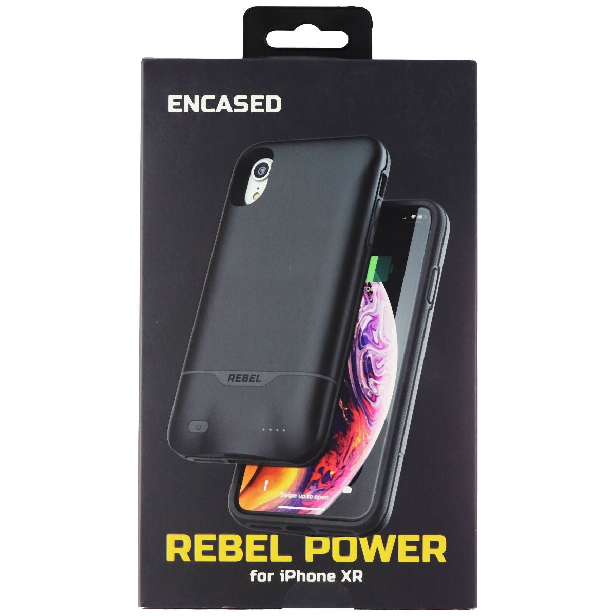 Encased Phantom Case for iPhone XR - Black Cell Phone - Cases, Covers & Skins Encased - Simple Cell Bulk Wholesale Pricing - USA Seller
