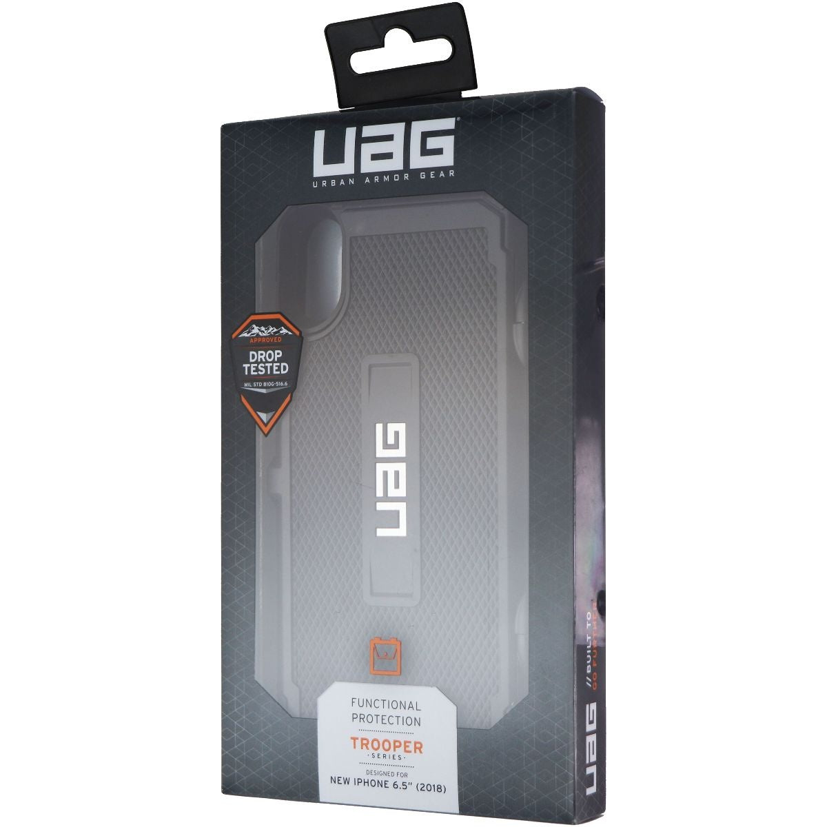 Urban Armor Gear Trooper Series Storage Case for iPhone Xs Max - Black Cell Phone - Cases, Covers & Skins Urban Armor Gear - Simple Cell Bulk Wholesale Pricing - USA Seller