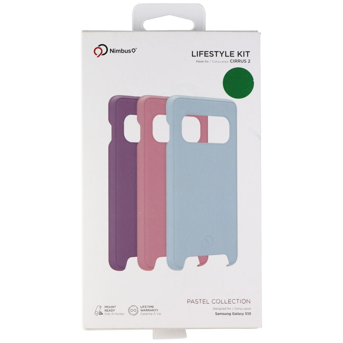 Nimbus9 Cirrus 2 LifeStyle Kit Case for Samsung Galaxy S10 - Purple/Pink/Blue Cell Phone - Cases, Covers & Skins Nimbus9 - Simple Cell Bulk Wholesale Pricing - USA Seller