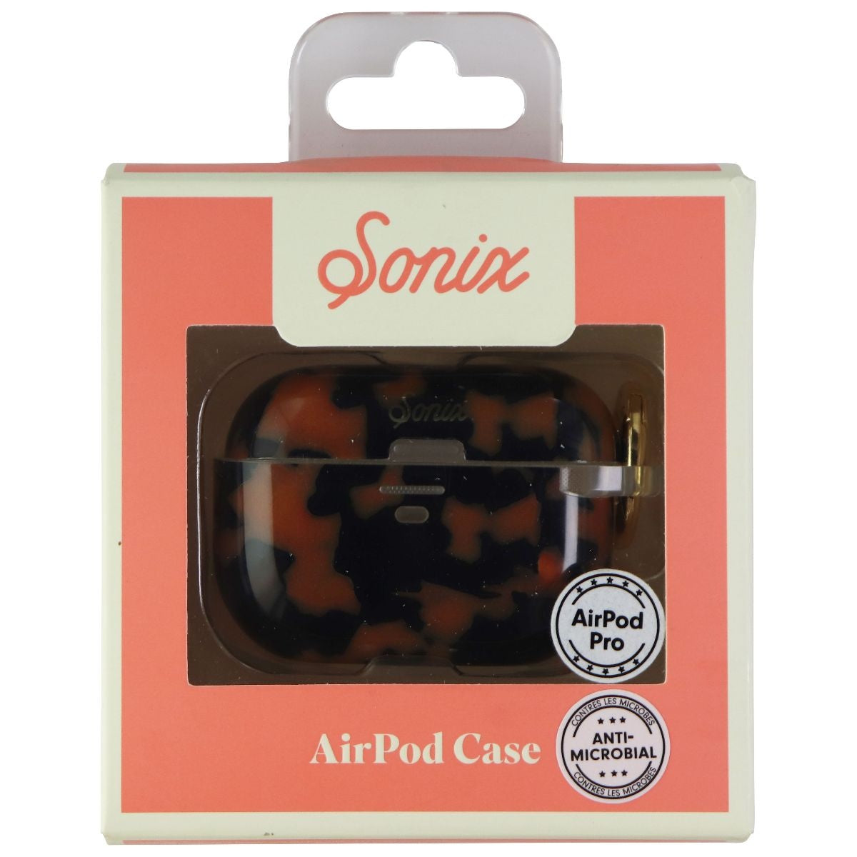 Sonix Protective Hard Case for Apple AirPods Pro - Brown Tort Cell Phone - Cases, Covers & Skins Sonix - Simple Cell Bulk Wholesale Pricing - USA Seller