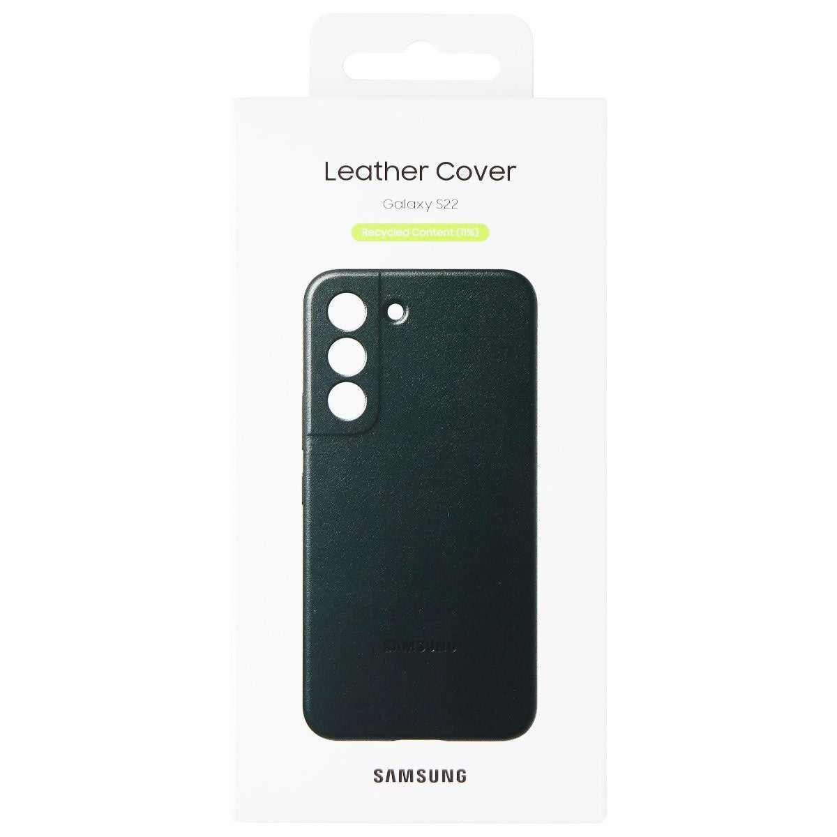 Samsung Official Leather Cover for Samsung Galaxy (S22) - Black Cell Phone - Cases, Covers & Skins Samsung - Simple Cell Bulk Wholesale Pricing - USA Seller