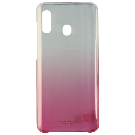 Samsung Gradation Cover for Samsung Galaxy A20 Smartphone - Pink/Clear Cell Phone - Cases, Covers & Skins Samsung - Simple Cell Bulk Wholesale Pricing - USA Seller