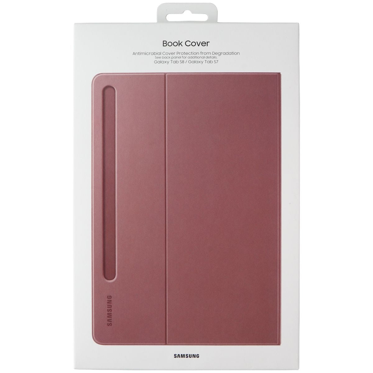 SAMSUNG Protective Book Cover Case for Samsung Galaxy Tab S8 - Pink iPad/Tablet Accessories - Cases, Covers, Keyboard Folios Samsung - Simple Cell Bulk Wholesale Pricing - USA Seller