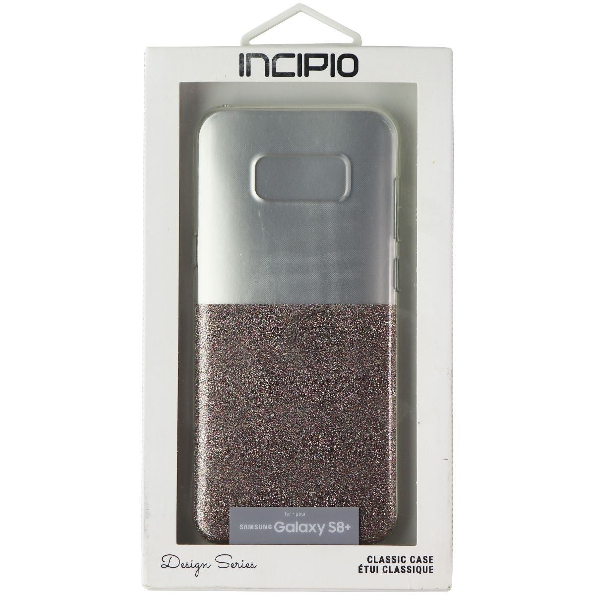 Incipio Design Series Case for Samsung Galaxy (S8+) - Clear/Glitter Cell Phone - Cases, Covers & Skins Incipio - Simple Cell Bulk Wholesale Pricing - USA Seller