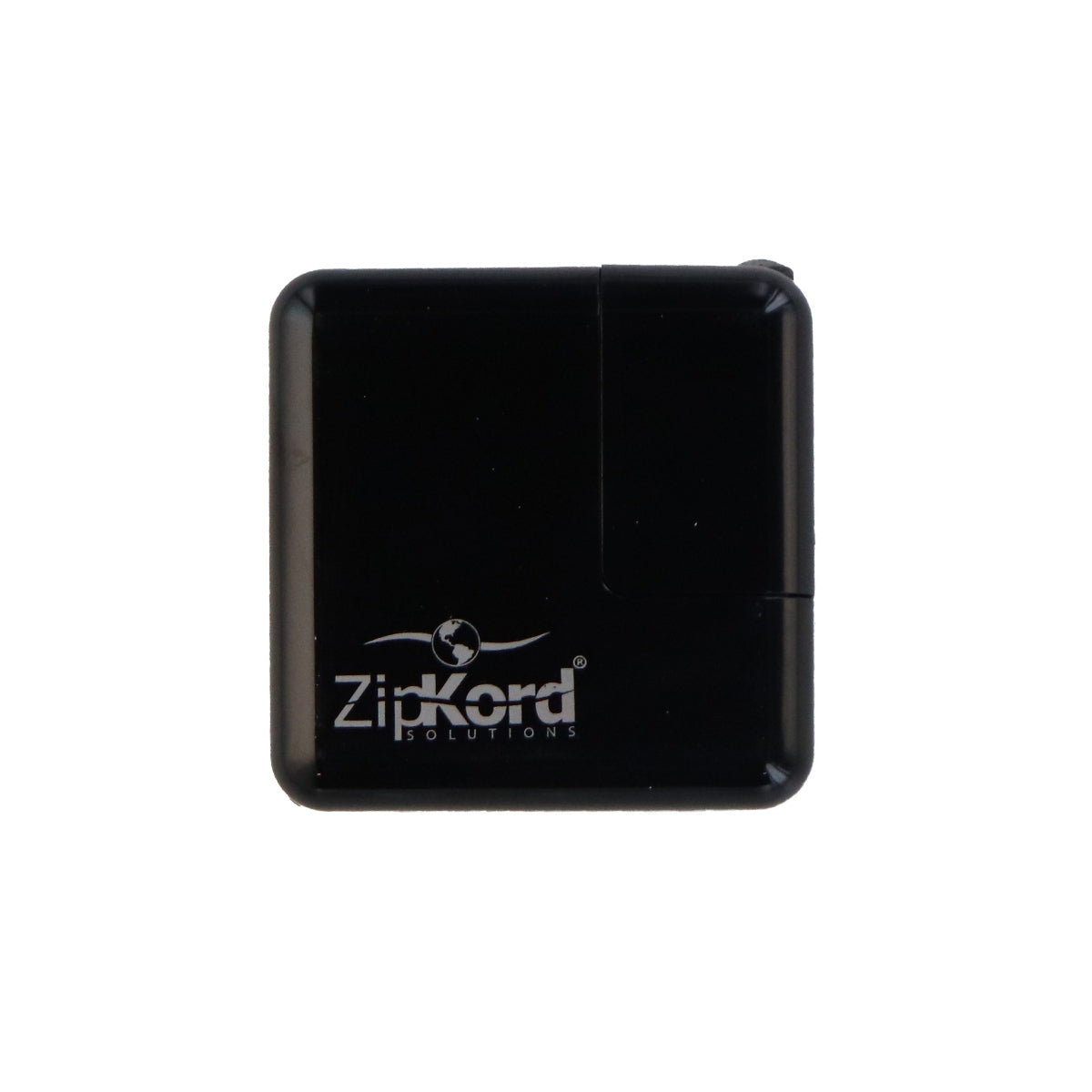 ZipKord 2.1A Wall Charger for USB Devices - Black/Black Cell Phone - Chargers & Cradles ZipKord - Simple Cell Bulk Wholesale Pricing - USA Seller