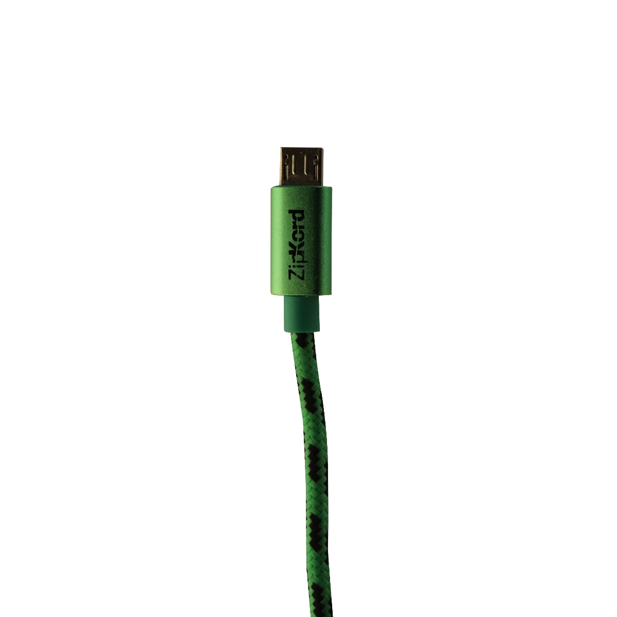 ZipKord (O75LICWP) 3Ft Charge and Sync Data Cable for Micro USB Devices - Green Cell Phone - Cables & Adapters ZipKord - Simple Cell Bulk Wholesale Pricing - USA Seller