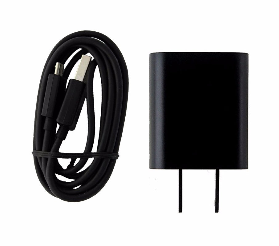ZTE (STC-A51A-Z) Travel Charger & Cable for Micro USB Devices - Black Cell Phone - Cables & Adapters ZTE - Simple Cell Bulk Wholesale Pricing - USA Seller