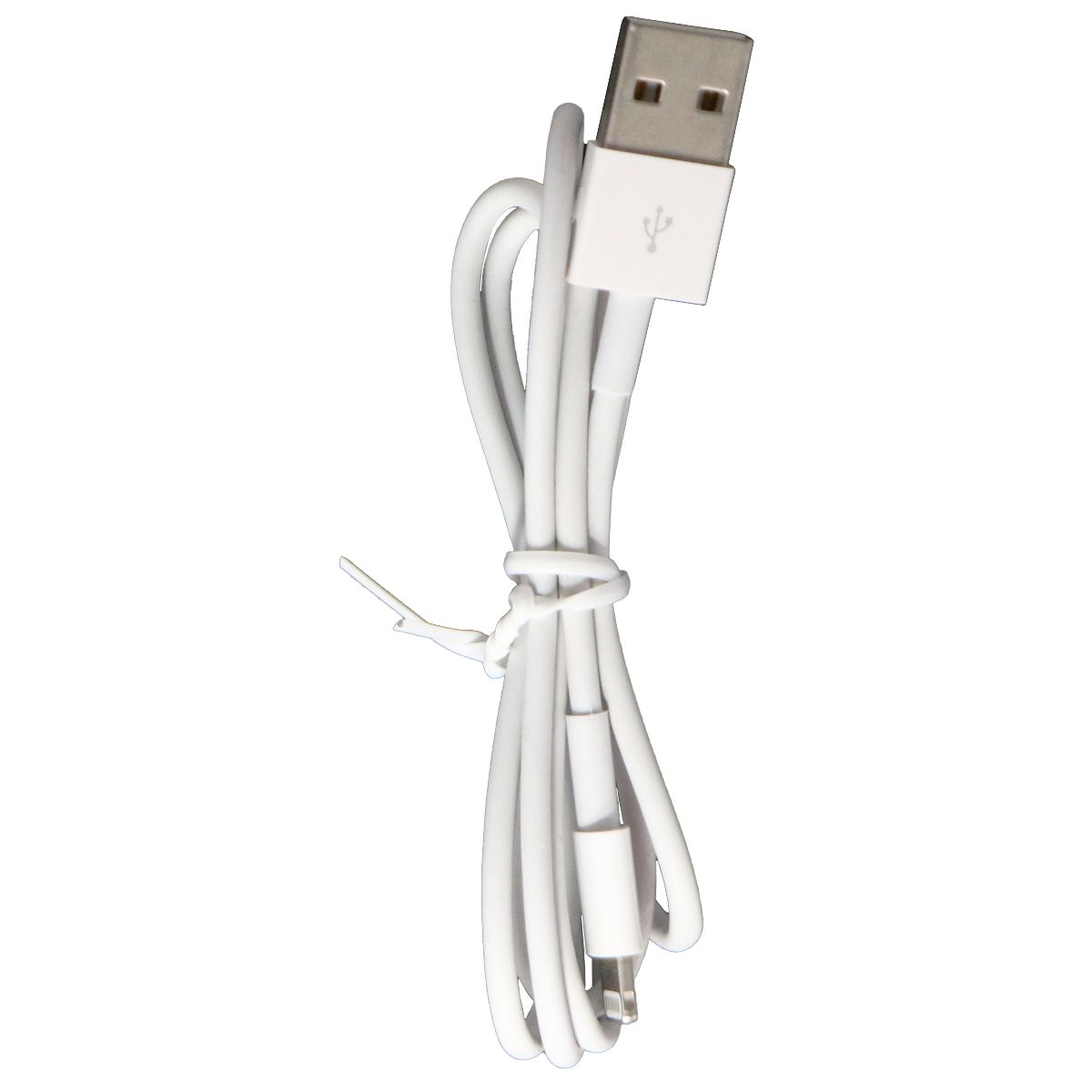 Apple 3.3 Foot Lightning 8-Pin to USB Charge Cable for iPhone White MD818ZM/A iPad/Tablet Accessories - Chargers & Sync Cables Apple - Simple Cell Bulk Wholesale Pricing - USA Seller