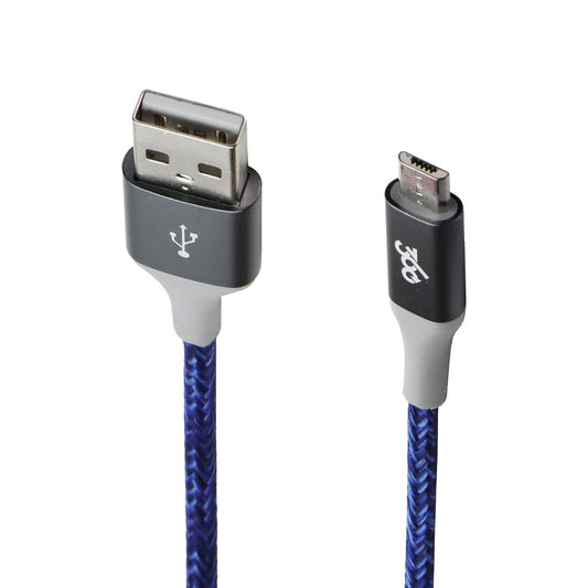 360 Electrical Habitat (4-Ft) Micro-USB to USB-A Charge Cable - Navy Blue Cell Phone - Cables & Adapters 360 Electrical    - Simple Cell Bulk Wholesale Pricing - USA Seller