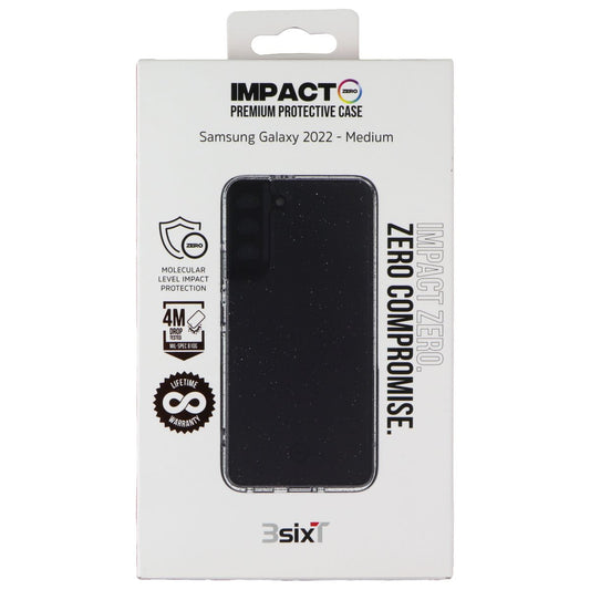 3SIXT Impact Zero Protective Case for Samsung Galaxy (S22+) - Clear/Glitter