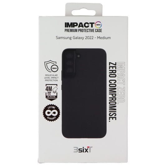 3SIXT Impact Zero Protective Case for Samsung Galaxy (S22+) - Black Cell Phone - Cases, Covers & Skins 3SIXT - Simple Cell Bulk Wholesale Pricing - USA Seller
