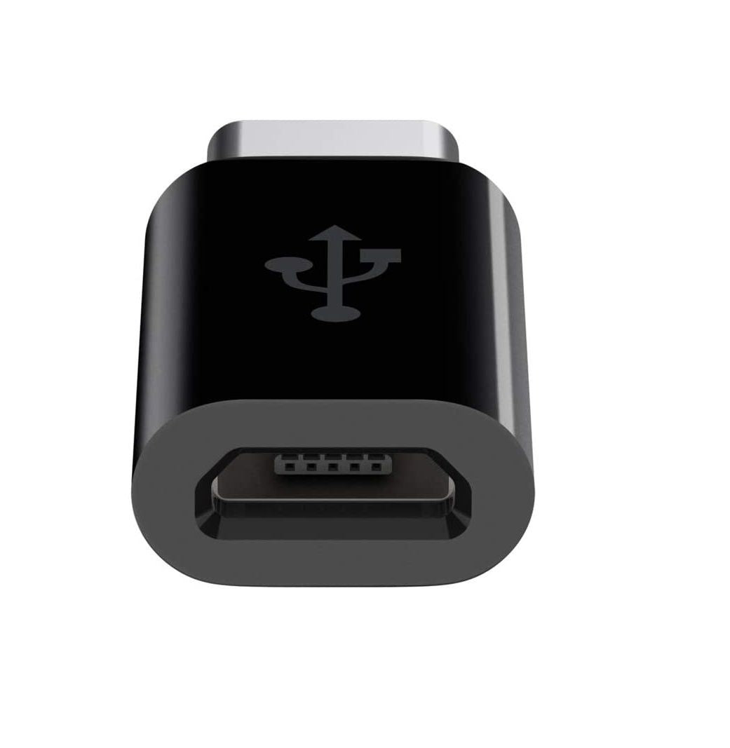 Belkin (F2CU058BTBLK) 5V 2.4A 12W Adapter for Micro USB & USB-C Devices - Black Cell Phone - Cables & Adapters Belkin - Simple Cell Bulk Wholesale Pricing - USA Seller