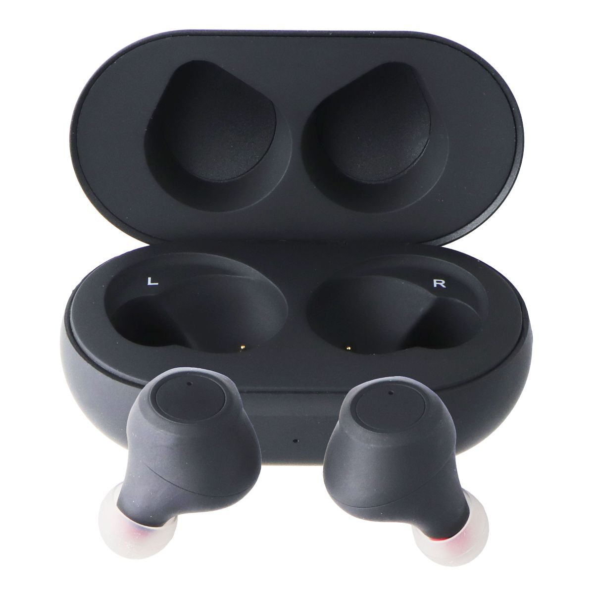 Acoustix True Wireless Stereo Earbuds w/Charging Case - Black (HF-BTSX2TWS-BK) Portable Audio - Headphones Acoustix - Simple Cell Bulk Wholesale Pricing - USA Seller