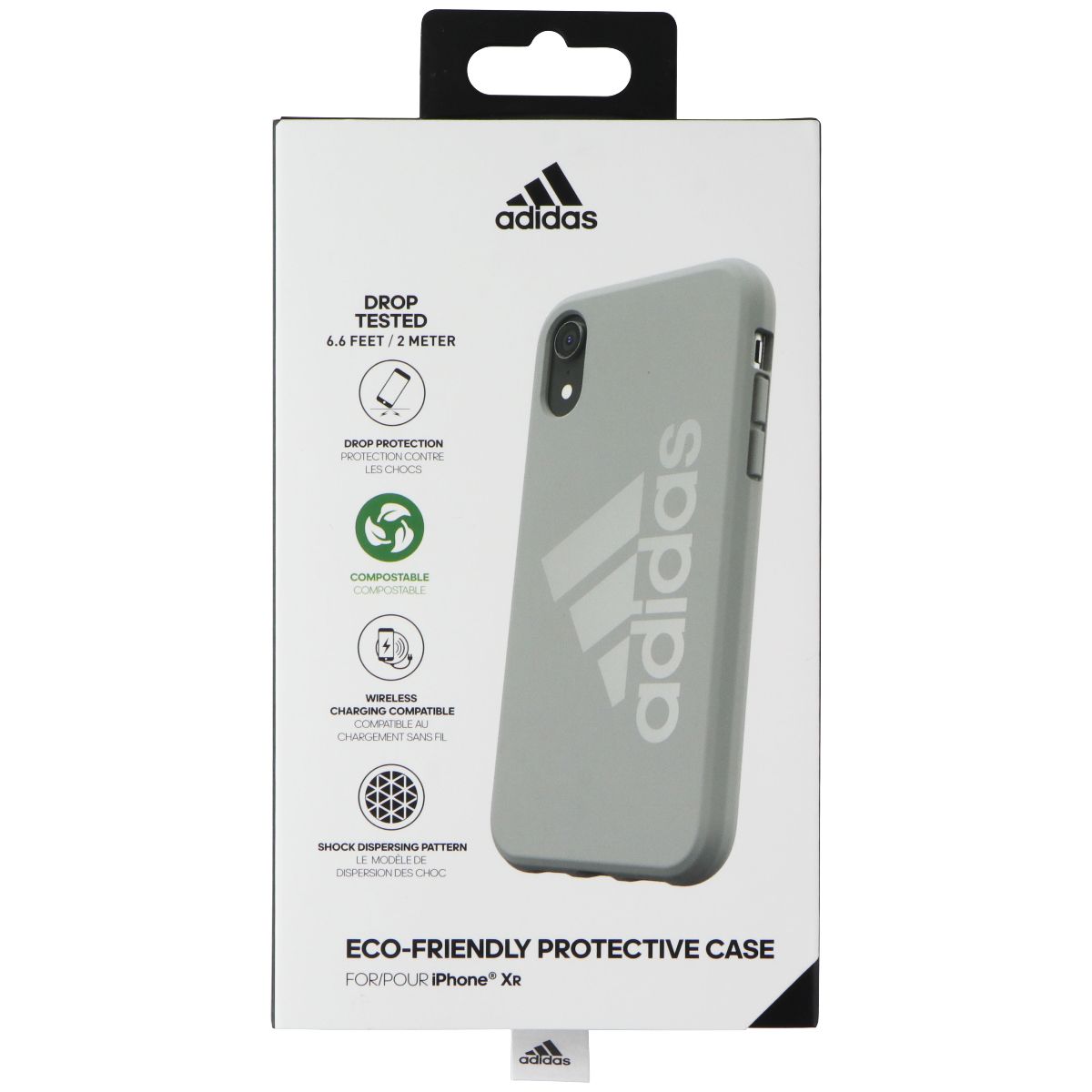 Adidas Eco-Friendly Protective Case for Apple iPhone XR - Green Cell Phone - Cases, Covers & Skins Adidas    - Simple Cell Bulk Wholesale Pricing - USA Seller