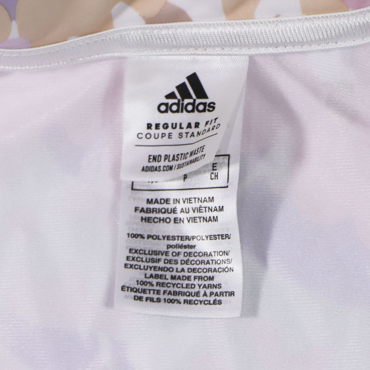 Adidas Girls Zip Up Jacket (AP4556) - White/Pure 126 Size S(7/8) Other Sporting Goods Adidas - Simple Cell Bulk Wholesale Pricing - USA Seller