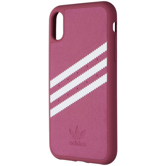 Adidas 3-Stripes Snap Case for Apple iPhone XR - Pink / White Cell Phone - Cases, Covers & Skins Adidas    - Simple Cell Bulk Wholesale Pricing - USA Seller