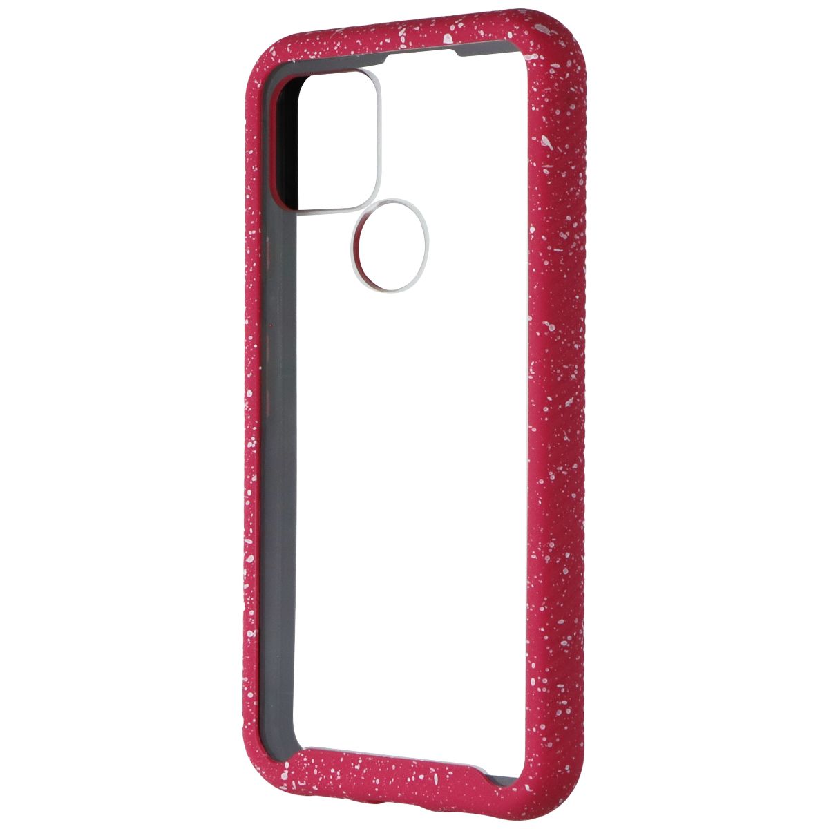 Airium Full-Body Rugged Clear Bumper Case for Google Pixel 5 - Pink/White/Clear Cell Phone - Cases, Covers & Skins Airium - Simple Cell Bulk Wholesale Pricing - USA Seller