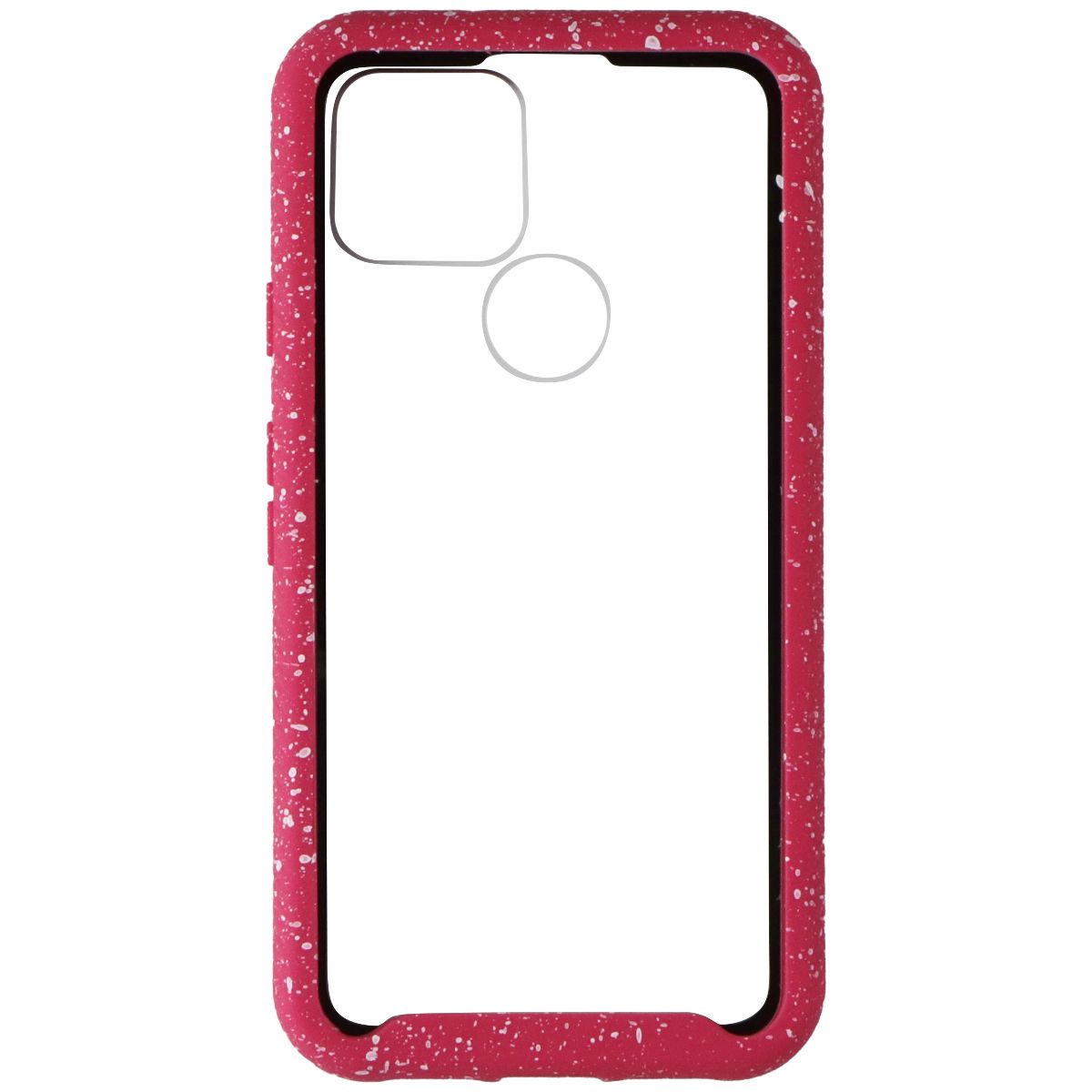 Airium Full-Body Rugged Clear Bumper Case for Google Pixel 5 - Pink/White/Clear Cell Phone - Cases, Covers & Skins Airium - Simple Cell Bulk Wholesale Pricing - USA Seller