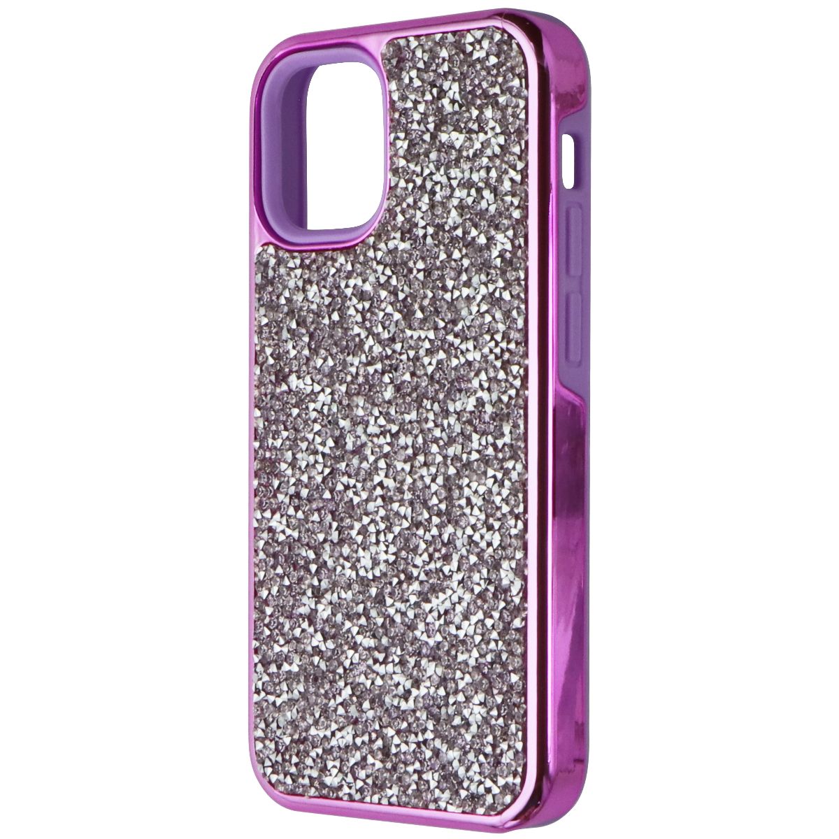Airium Premium Case for Apple iPhone 12 Mini - Pink with Clear Crystals Cell Phone - Cases, Covers & Skins Airium - Simple Cell Bulk Wholesale Pricing - USA Seller