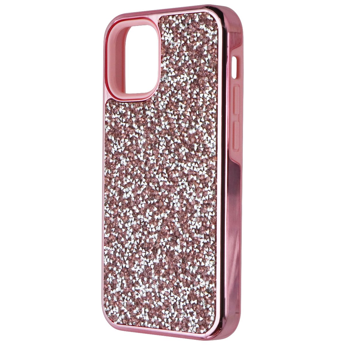 AIRIUM Encrusted Rhinestones Hybrid Case for Apple iPhone 12 - Pink Glitter Cell Phone - Cases, Covers & Skins Airium - Simple Cell Bulk Wholesale Pricing - USA Seller
