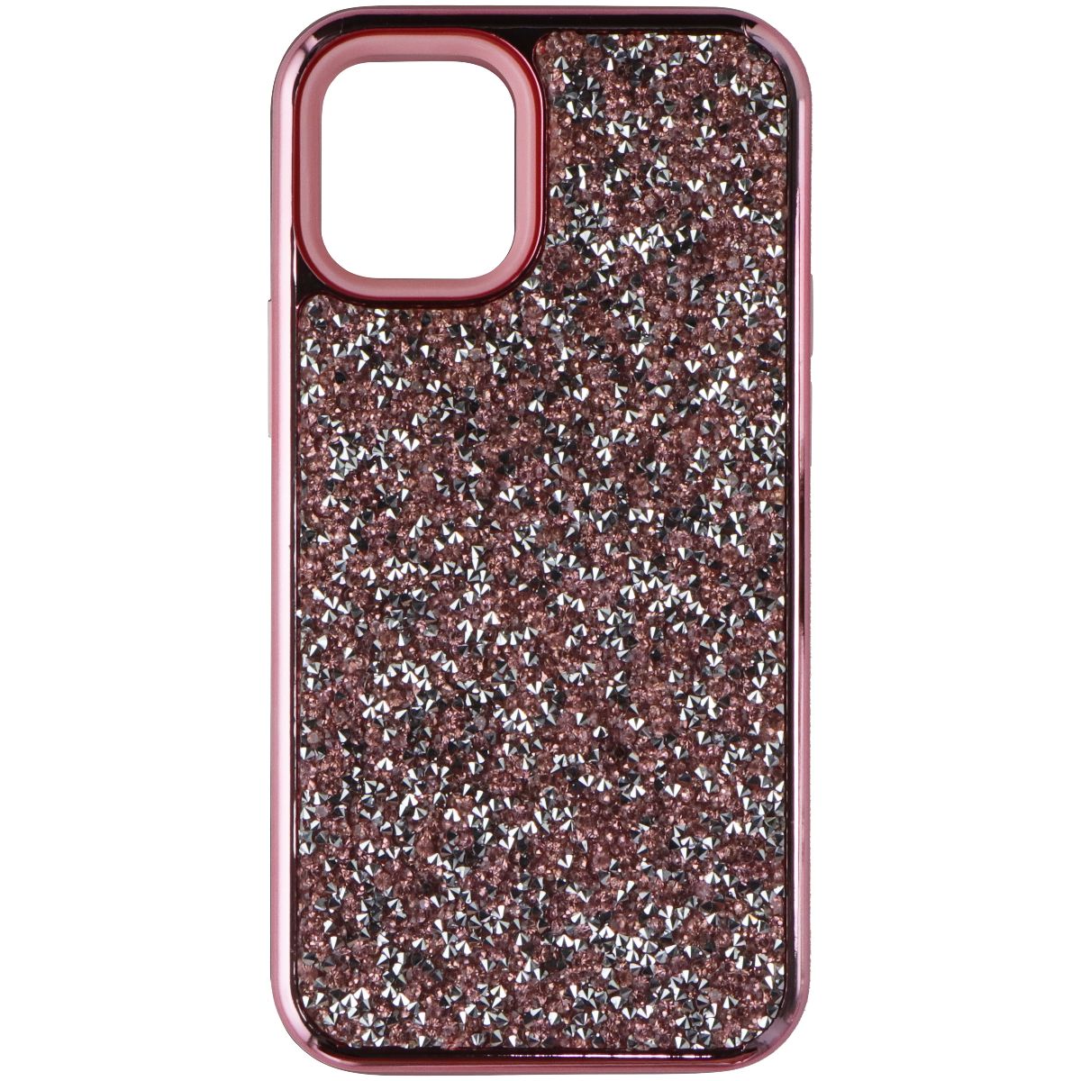 AIRIUM Encrusted Rhinestones Hybrid Case for Apple iPhone 12 - Pink Glitter Cell Phone - Cases, Covers & Skins Airium - Simple Cell Bulk Wholesale Pricing - USA Seller