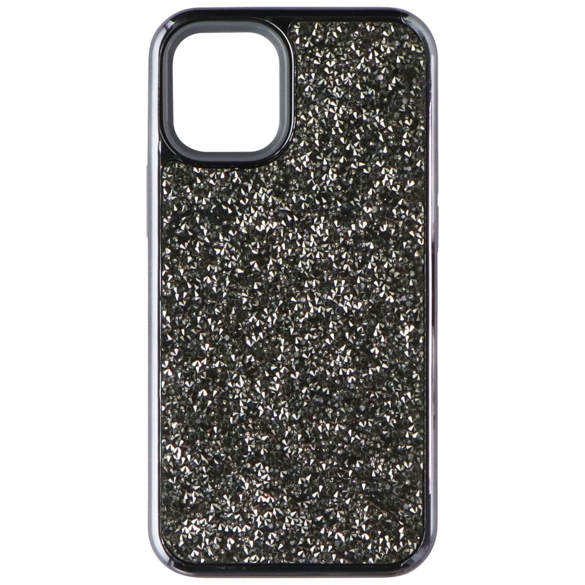 Airium Premium Case for Apple iPhone 12 Mini - Gun Metal Crystals Cell Phone - Cases, Covers & Skins Airium - Simple Cell Bulk Wholesale Pricing - USA Seller