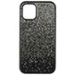 Airium Premium Case for Apple iPhone 12 Mini - Clear / Black Crystals Cell Phone - Cases, Covers & Skins Airium - Simple Cell Bulk Wholesale Pricing - USA Seller