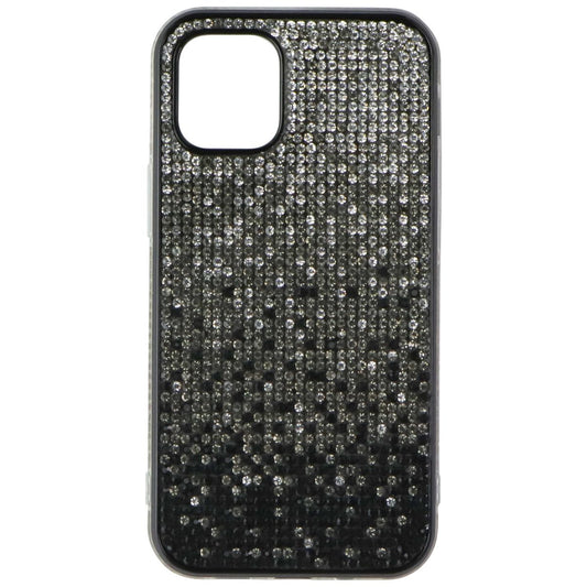 Airium Premium Case for Apple iPhone 12 Mini - Clear / Black Crystals Cell Phone - Cases, Covers & Skins Airium - Simple Cell Bulk Wholesale Pricing - USA Seller