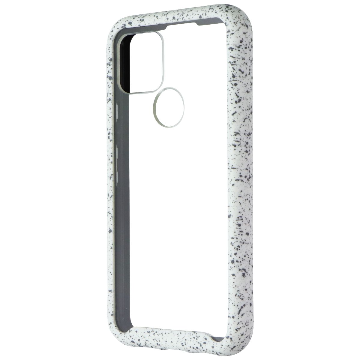 AIRIUM Full-Body Rugged Clear Bumper Case for Google Pixel 5 - Clear/White/Black Cell Phone - Cases, Covers & Skins Airium - Simple Cell Bulk Wholesale Pricing - USA Seller