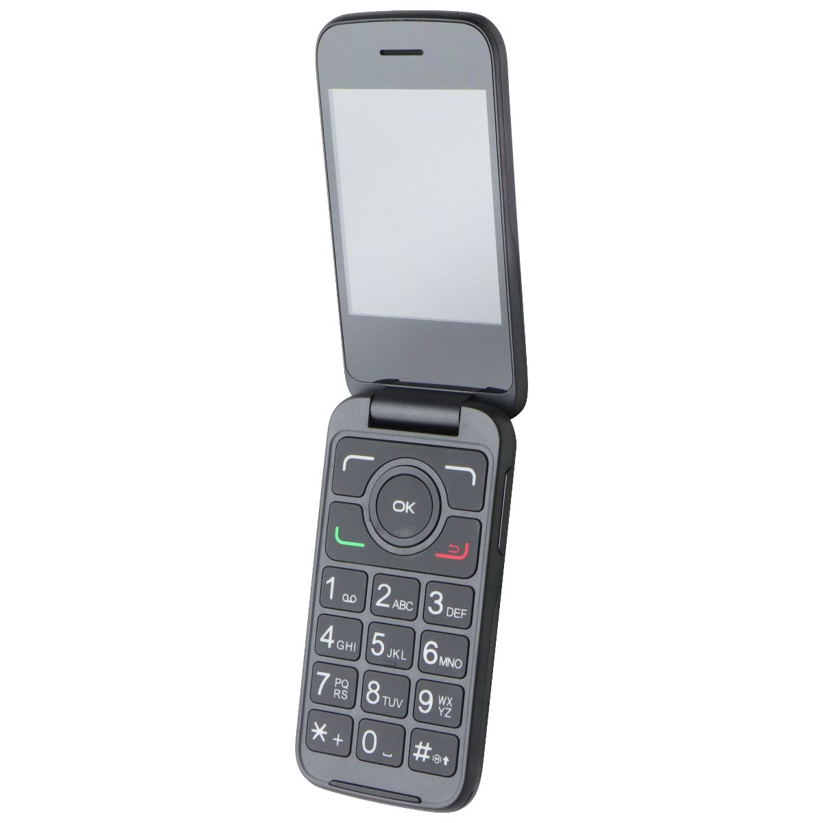 Alcatel SMARTFLIP (2.8-in) Flip Phone (4052R) AT&T Locked - Black / 4GB Cell Phones & Smartphones Alcatel - Simple Cell Bulk Wholesale Pricing - USA Seller
