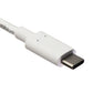 Alcatel (3.3-Foot) USB-C to USB Charge/Sync Braided Cable - White (CDA0000149CF) Cell Phone - Cables & Adapters Alcatel - Simple Cell Bulk Wholesale Pricing - USA Seller
