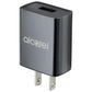 Alcatel (UC13US) 5V/2A Single USB Travel Charger Wall Adapter - Black