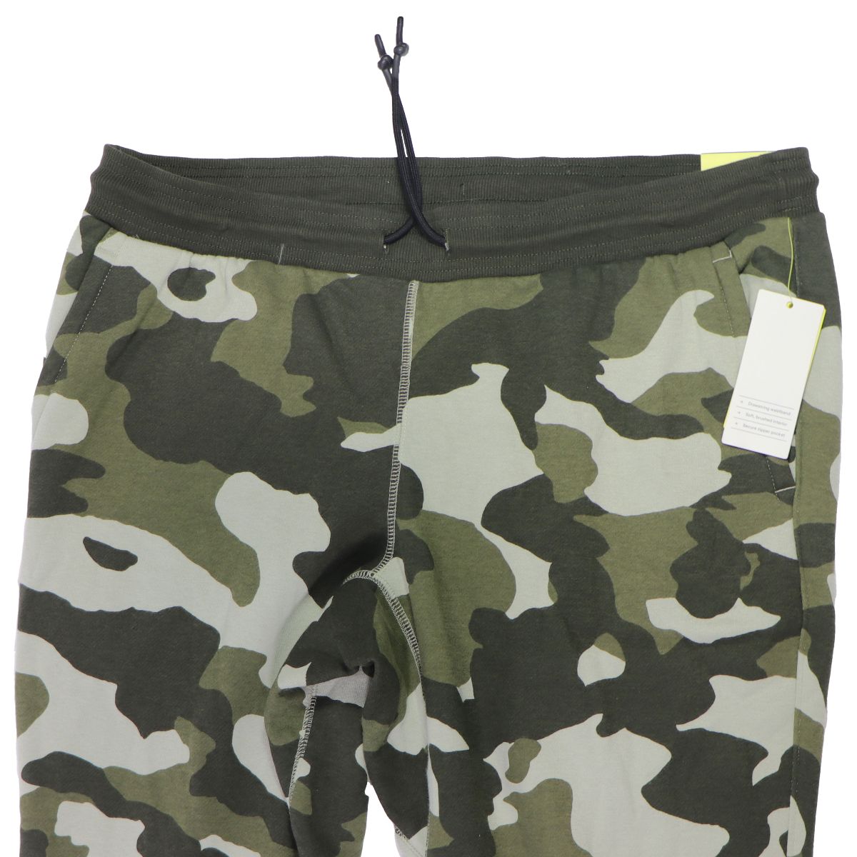 All in Motion Men's Cotton Fleece Joggers - Green Camo (Regular, Large) Other Sporting Goods All in Motion - Simple Cell Bulk Wholesale Pricing - USA Seller