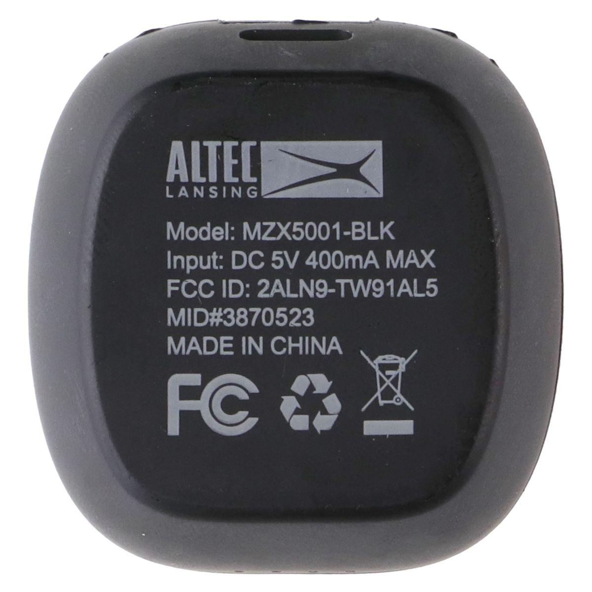 Altec Lansing NanoBuds 3.0 Wireless Sport Earbuds - Black (MZX5001-BLK)
