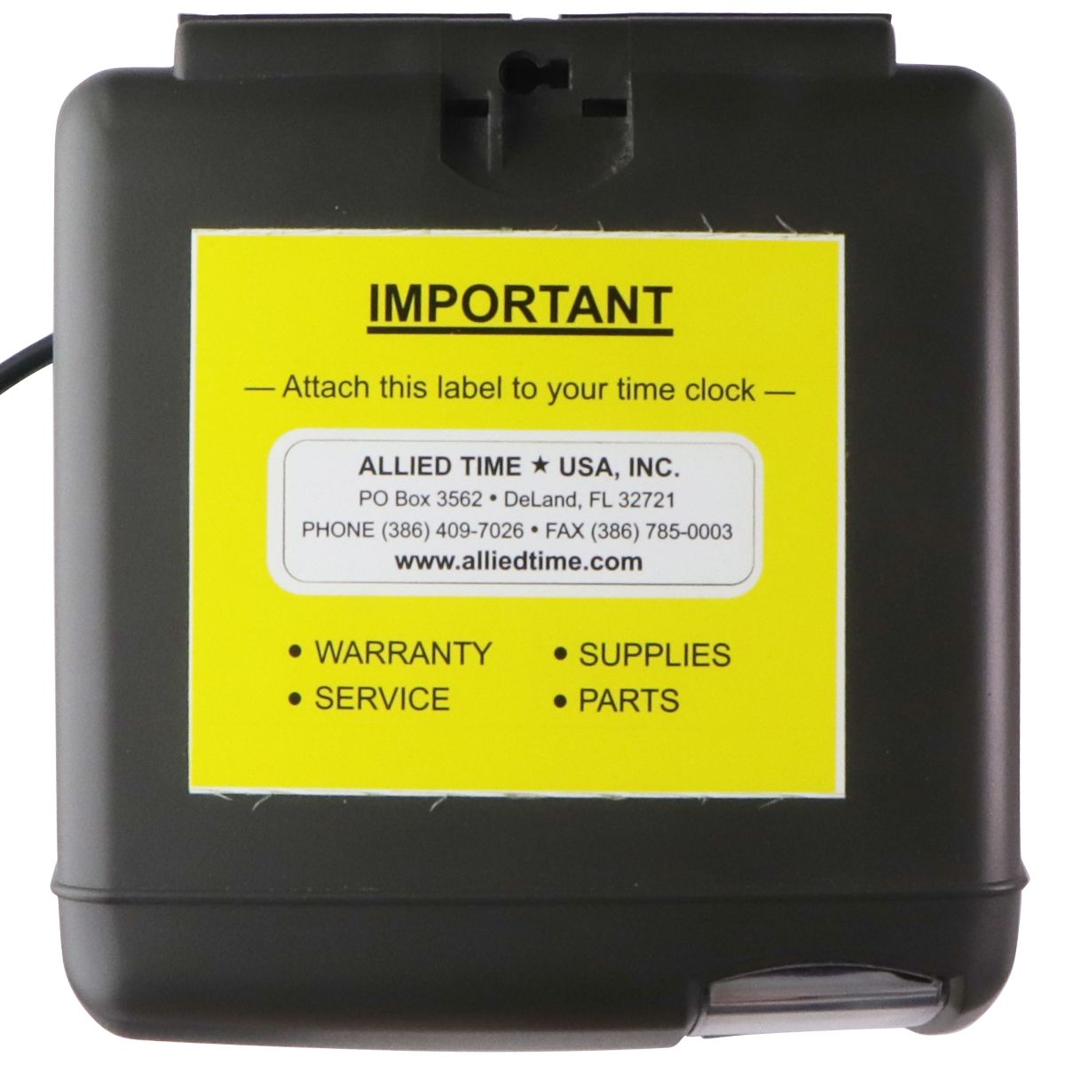 Amano PIX-21 Digital Electronic Time Clock Side Print Attendance Recorder - Gray Office Supplies - Other Office Supplies Amano - Simple Cell Bulk Wholesale Pricing - USA Seller