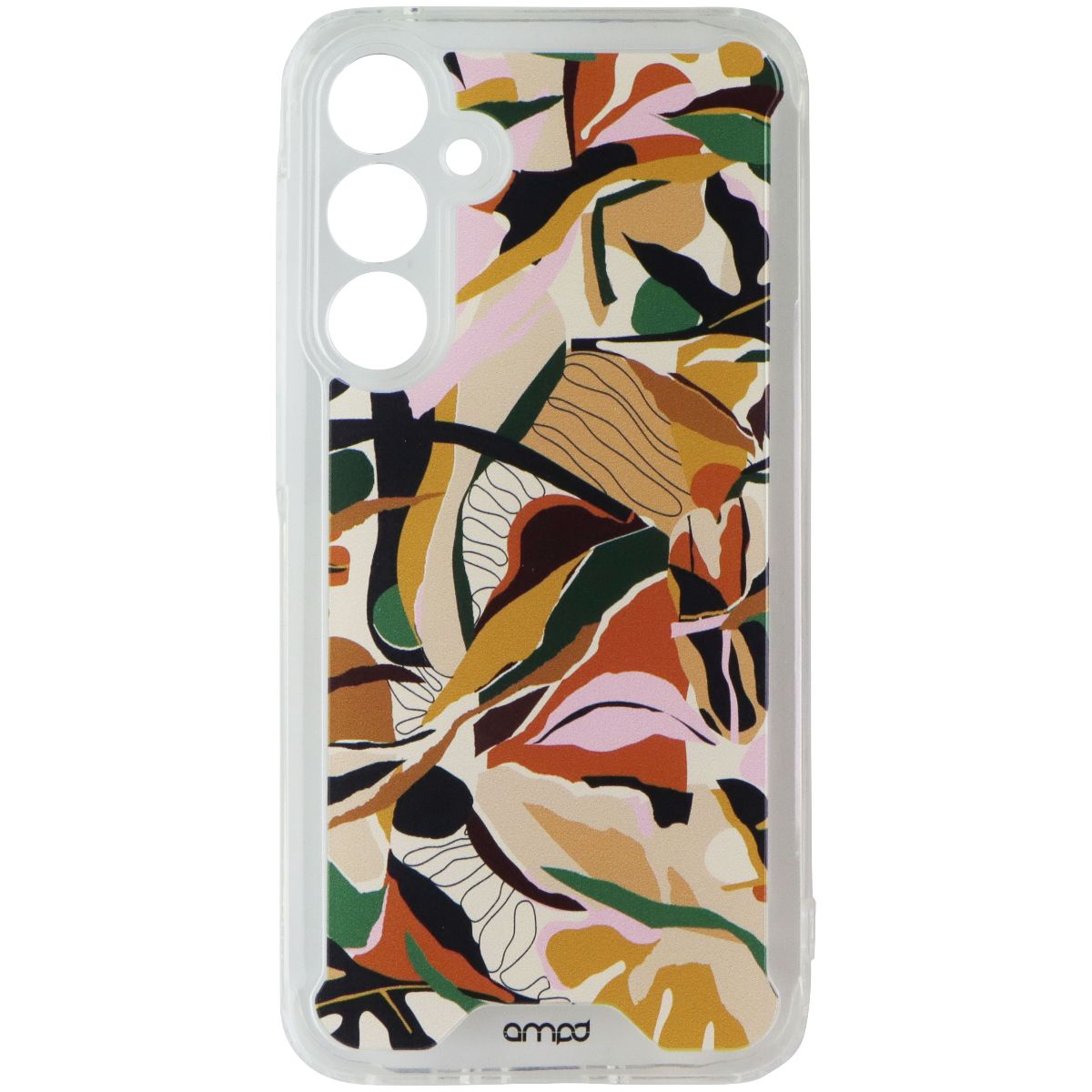 Ampd TRND Design Series Case for Samsung Galaxy A35 5G - Orange Floral Cell Phone - Cases, Covers & Skins Ampd - Simple Cell Bulk Wholesale Pricing - USA Seller