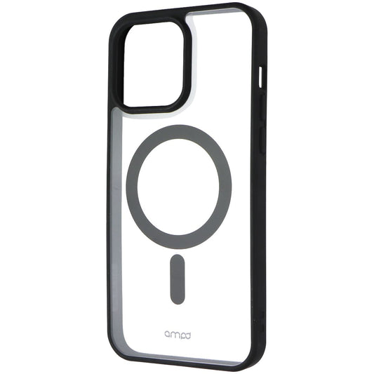 AMPD Impact Drop Series Case for MagSafe for iPhone 15 Pro Max - Clear/Black Cell Phone - Cases, Covers & Skins Ampd - Simple Cell Bulk Wholesale Pricing - USA Seller