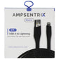 AmpSentrix Matrix (3-FT) USB-A to Lightning 8-pin Charge Cable - Black Cell Phone - Cables & Adapters AmpSentrix    - Simple Cell Bulk Wholesale Pricing - USA Seller