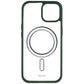 Ampd - Impact Series Case for MagSafe for Apple iPhone 15 - Green/Clear Cell Phone - Cases, Covers & Skins Ampd    - Simple Cell Bulk Wholesale Pricing - USA Seller