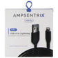 AmpSentrix Infinity (6-FT) USB-A to Lightning 8-pin Charge Cable - Black Cell Phone - Cables & Adapters AmpSentrix - Simple Cell Bulk Wholesale Pricing - USA Seller