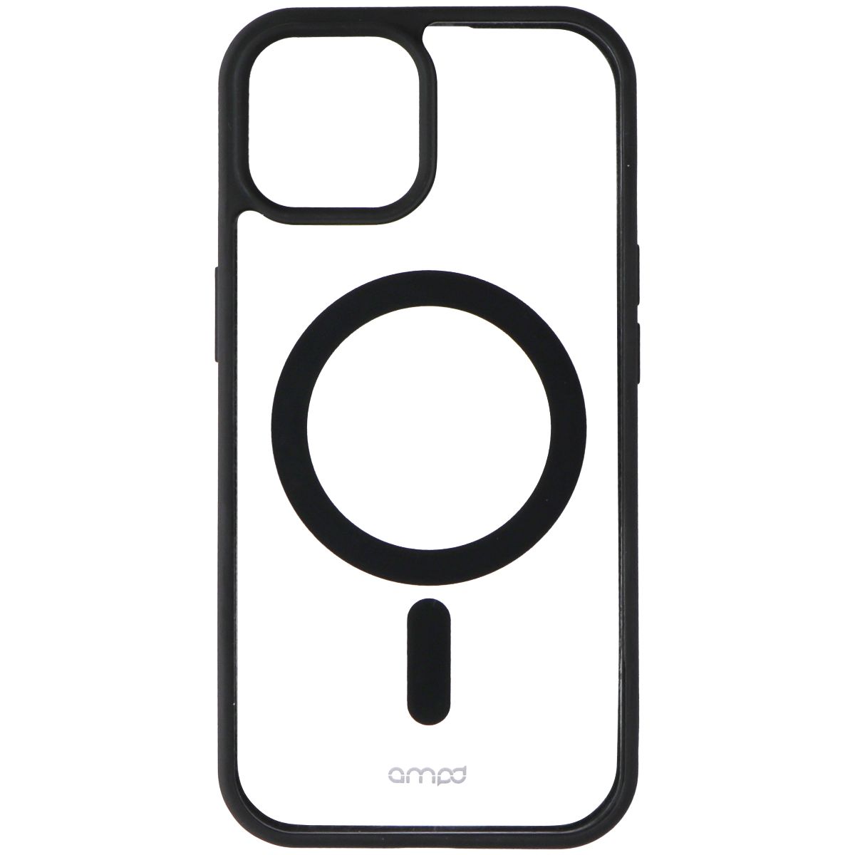 Ampd - Impact Series Case for MagSafe for Apple iPhone 15 - Black/Clear Cell Phone - Cases, Covers & Skins Ampd    - Simple Cell Bulk Wholesale Pricing - USA Seller