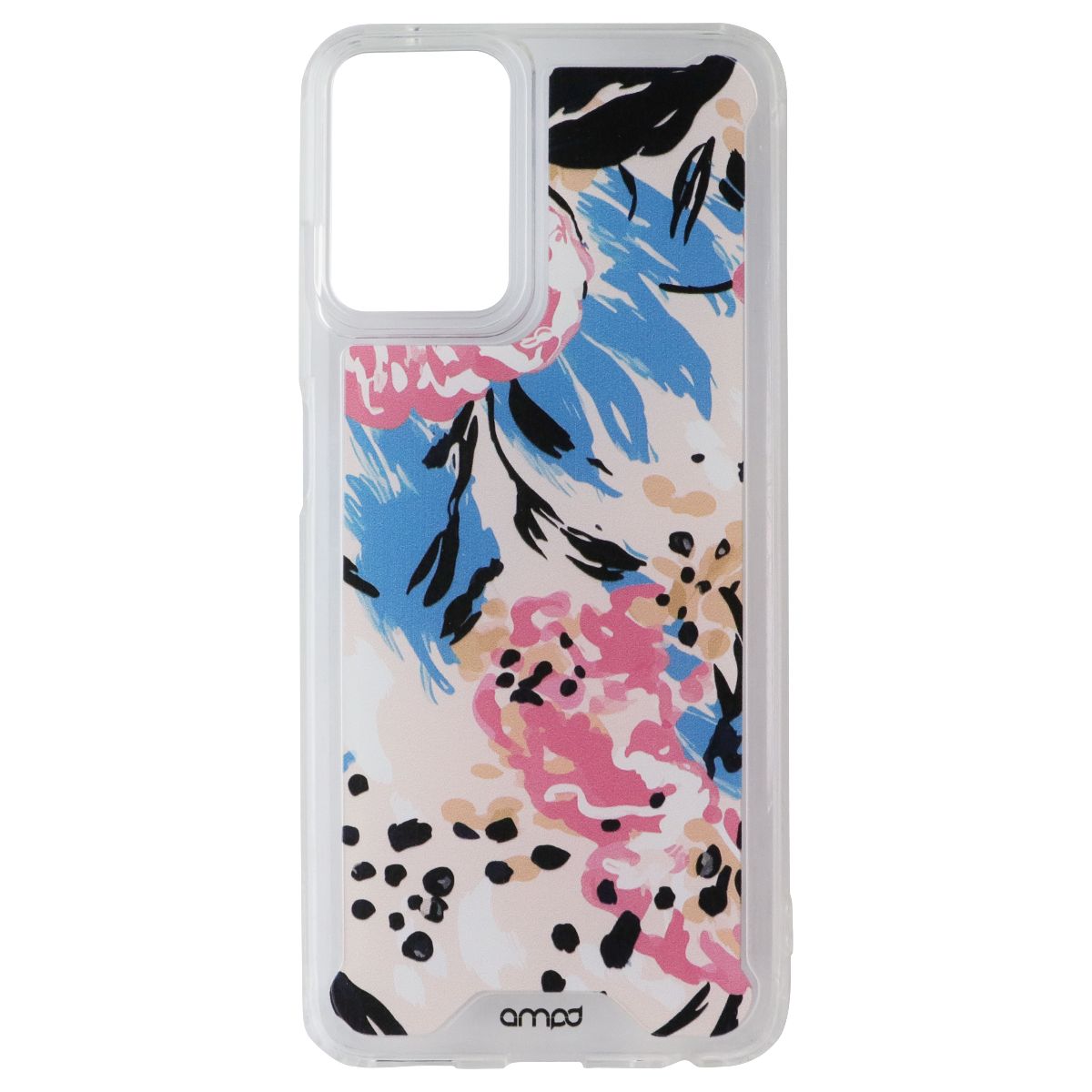 AMPD TRND Design Series HD Print Case for Motorola Moto G 5G 2024 - Blue Floral Cell Phone - Cases, Covers & Skins Ampd - Simple Cell Bulk Wholesale Pricing - USA Seller