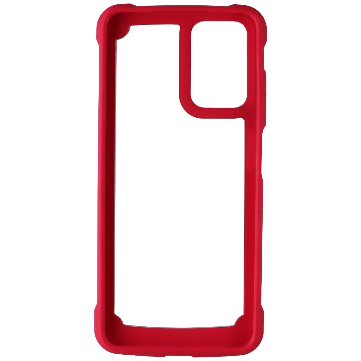 AMPD DuraBump Impact Drop Series Case for Motorola Moto G 5G (2024) - Red/Clear Cell Phone - Cases, Covers & Skins Ampd - Simple Cell Bulk Wholesale Pricing - USA Seller